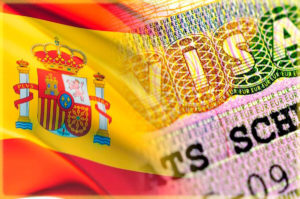 испанский флаг и виза