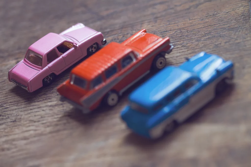 closeup-of-vintage-toy-cars